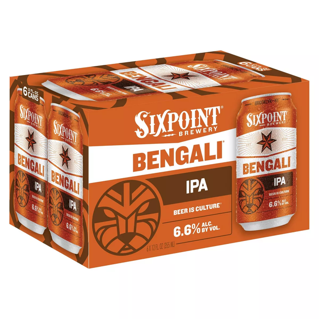Sixpoint Bengali Indian Pale Ale Beer 6Pack H ST LIQUORS