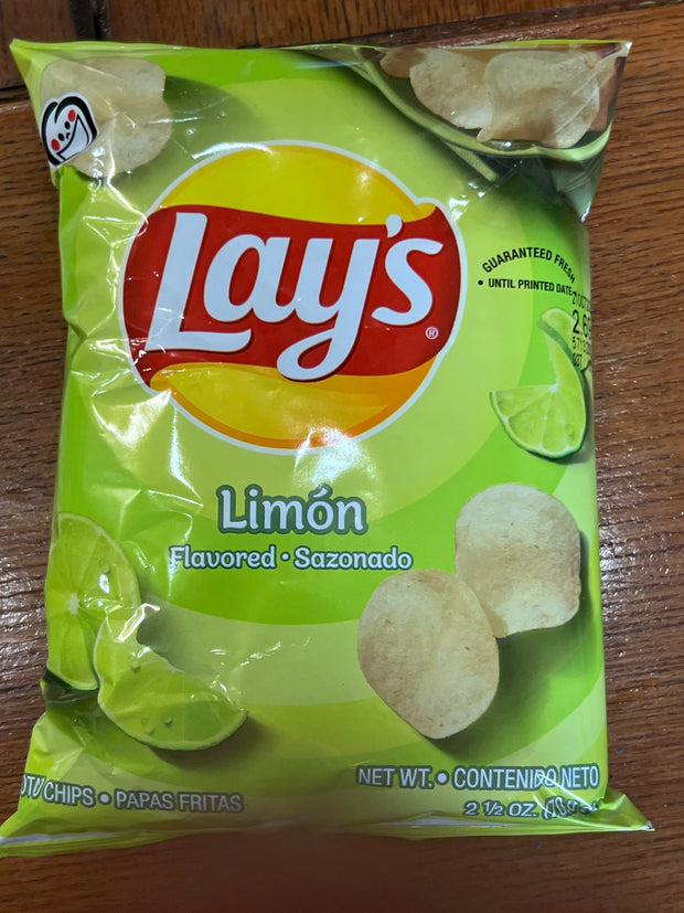 Lays Limon Flavored Sazonado