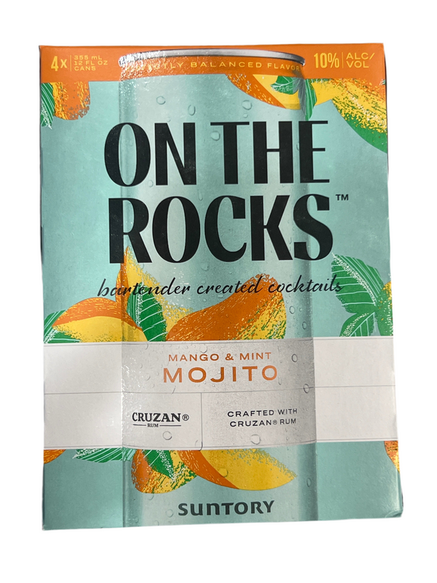 On The Rock Mango Mint Mojito