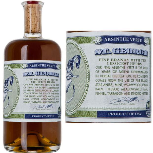 St. George Absinthe Verte 750ml