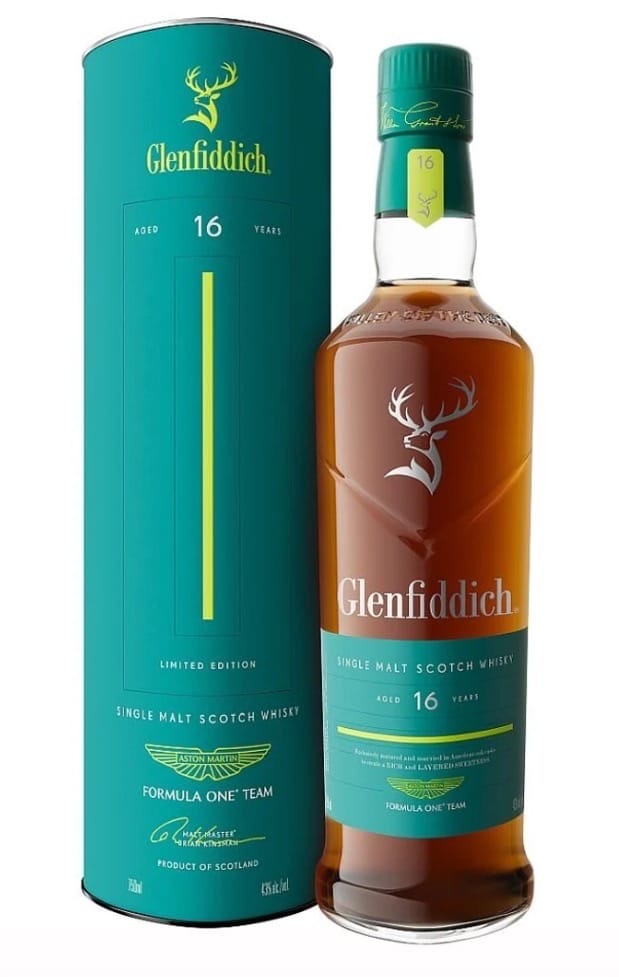Glenfiddich 16 Year Aston Martin F1 Limited Edition Single Malt Scotch Whisky