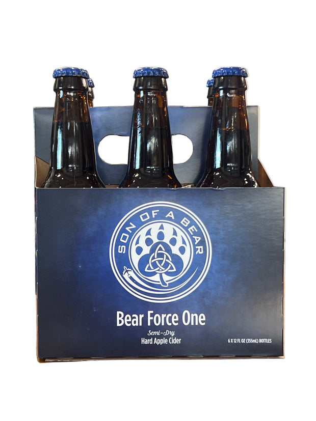 Son Of A Bear Bear Force One Semi-Dry Apple Hard Cider 6pk