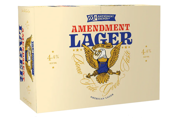 21st Amendment Lager 12pk cans