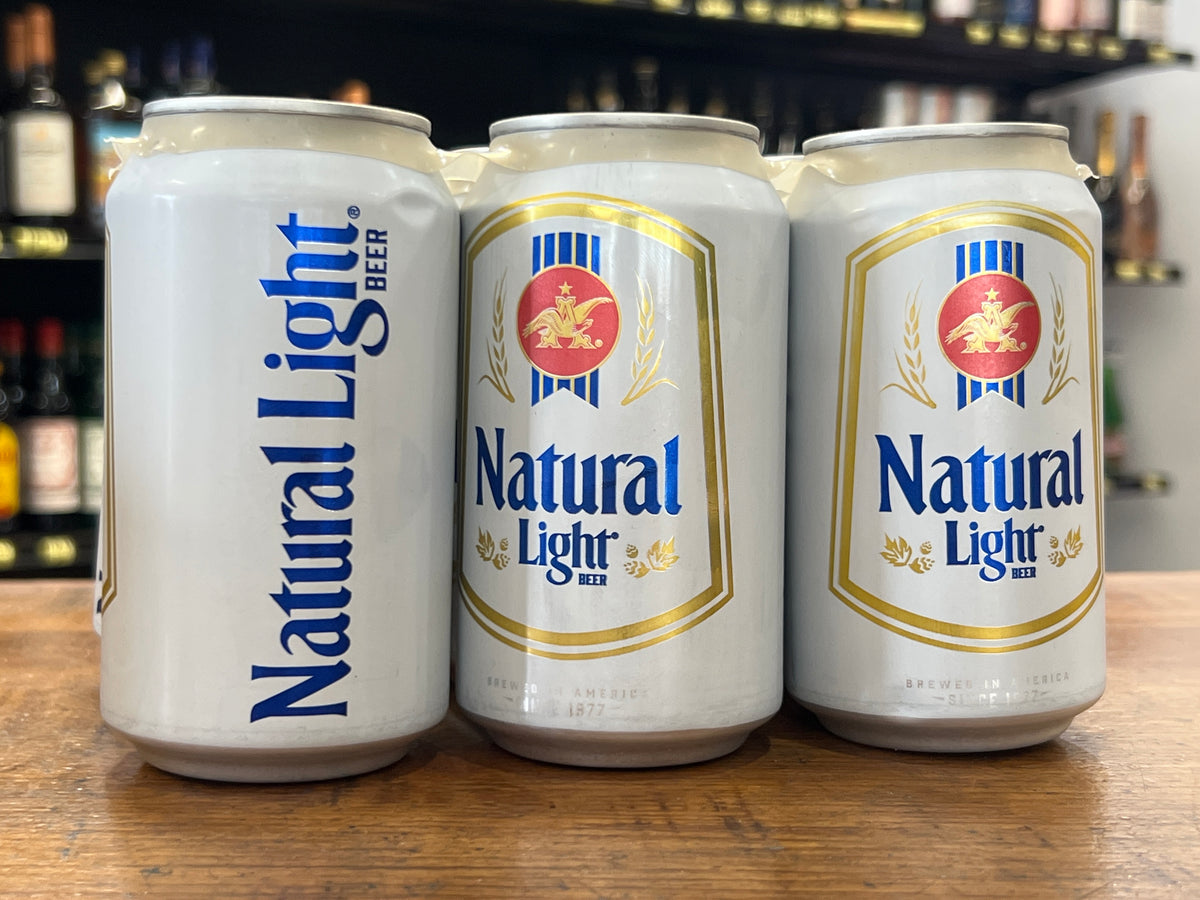 Natural Light Beer 12-Oz Cans 6-Pack
