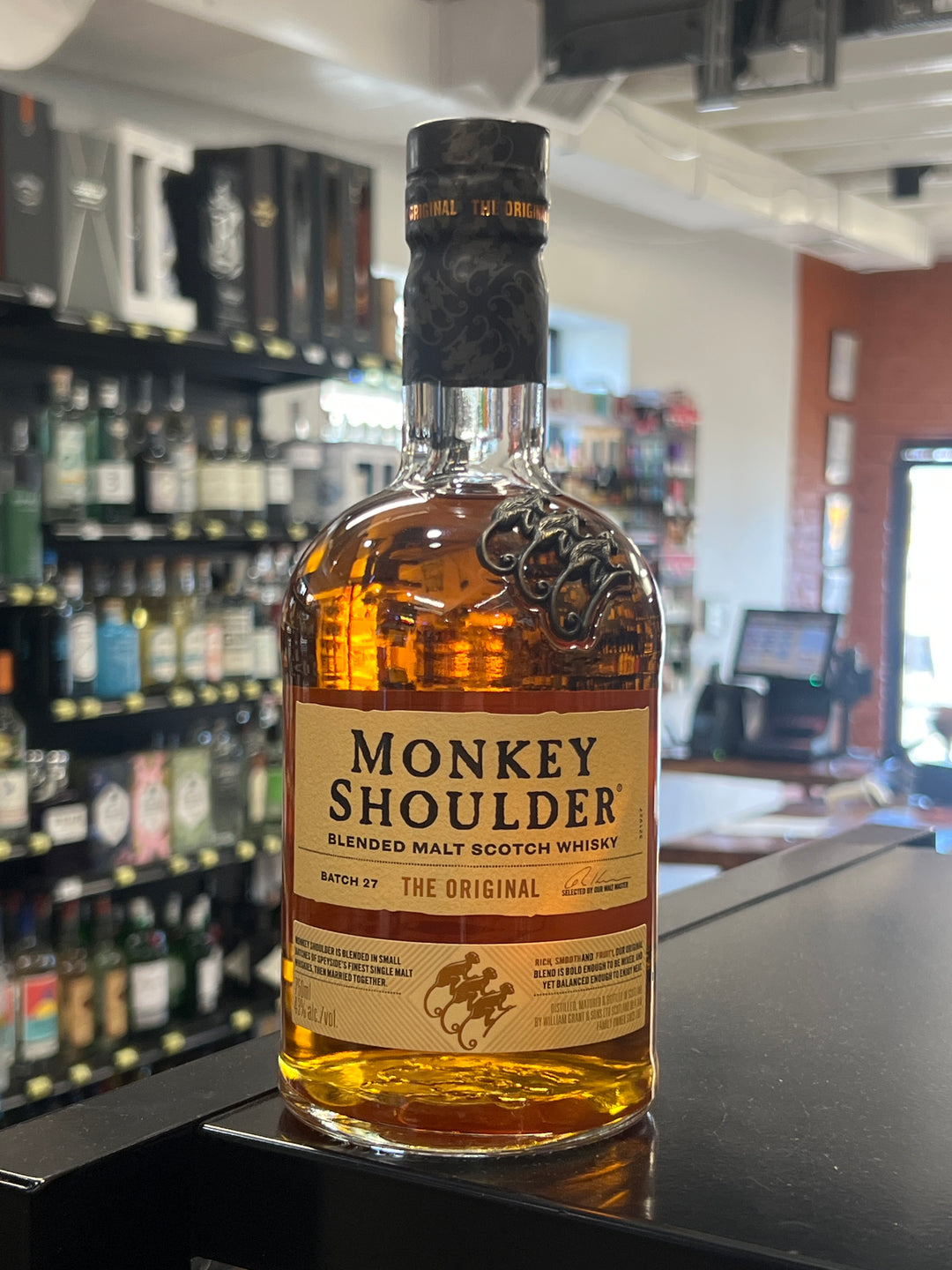 Monkey Shoulder Blended Malt Scotch Whisky 750ml – H ST LIQUORS
