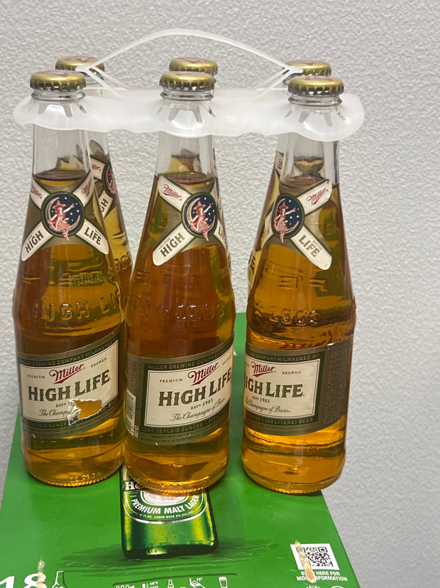 Miller Highlife 6 Pack Bottles