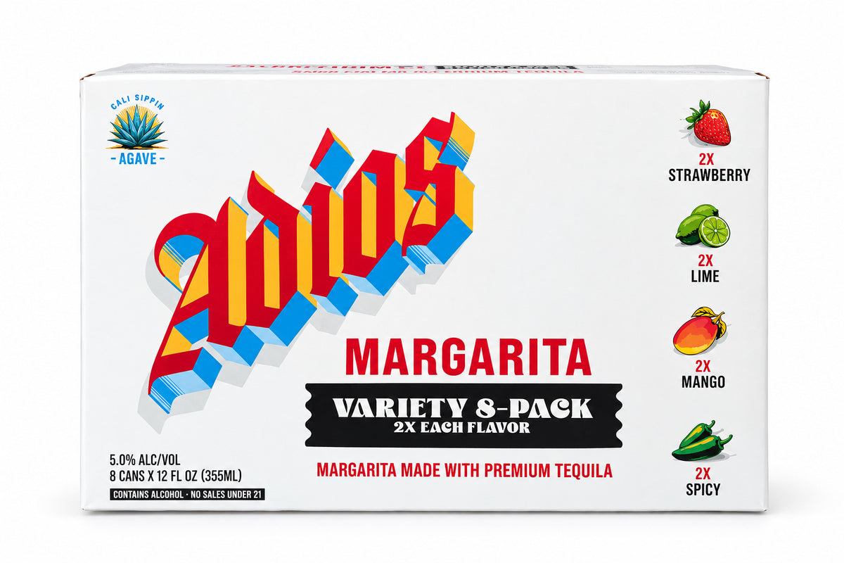 Adios RTD Mango Margarita 12 oz 8 Pack