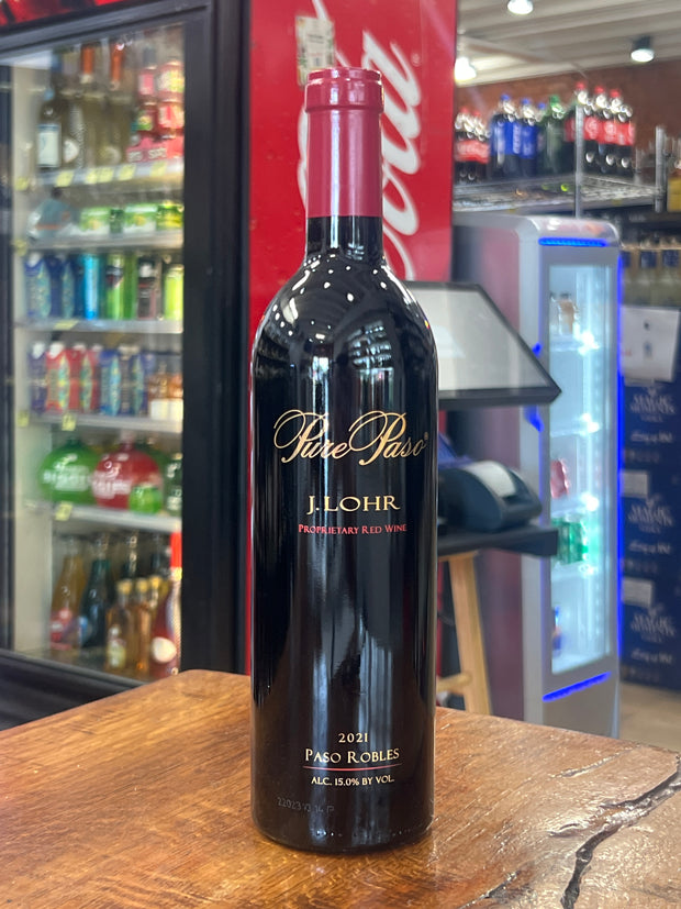 J lohr Paso Proprietary Red blend.