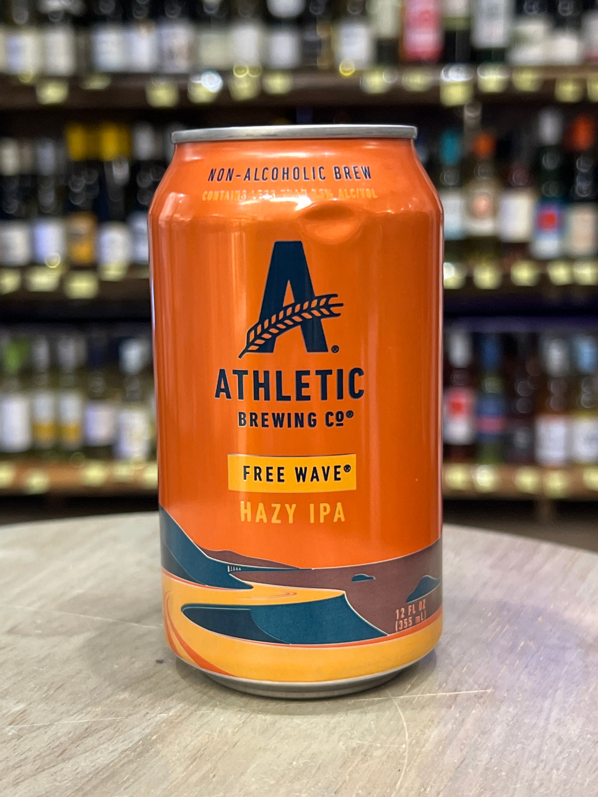 Athletic Brewing Non-Alcoholic Brews Free Wave Hazy IPA 6 pack 12 oz. Can