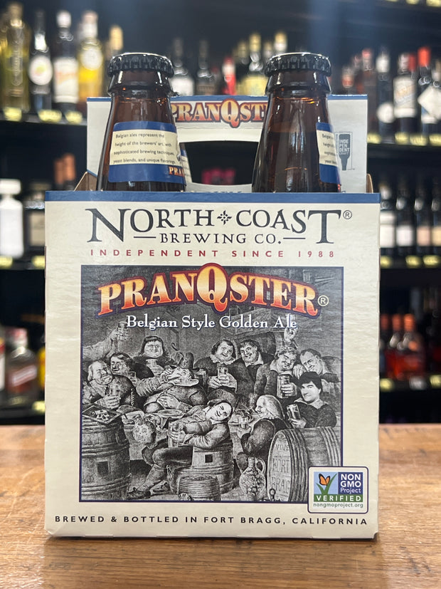 North Coast Brewing Co. Pranqster Belgian Style Golden Ale Beer 4-Pack