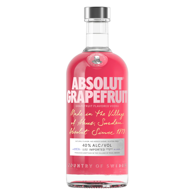 Absolut Grapefruit Vodka 750ml
