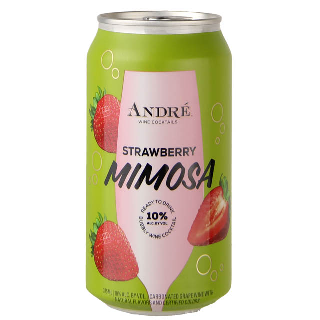 Andre Strawberry Mimosa Wine Cocktail Can / 375 ml