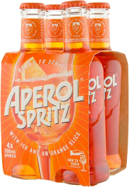 Aperol Spritz Cocktail 4-Pack 200ml