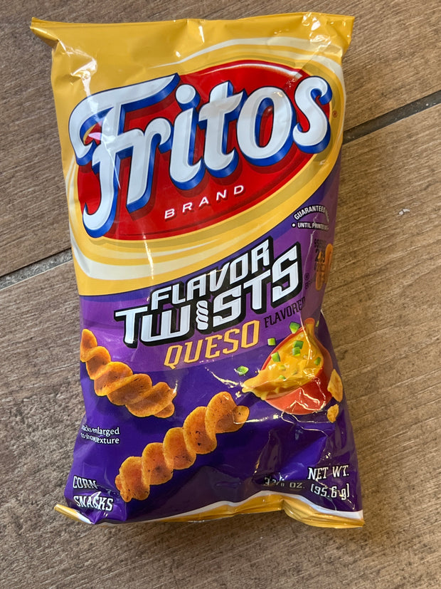 Fritos Flavors Twisted Queso Flavors