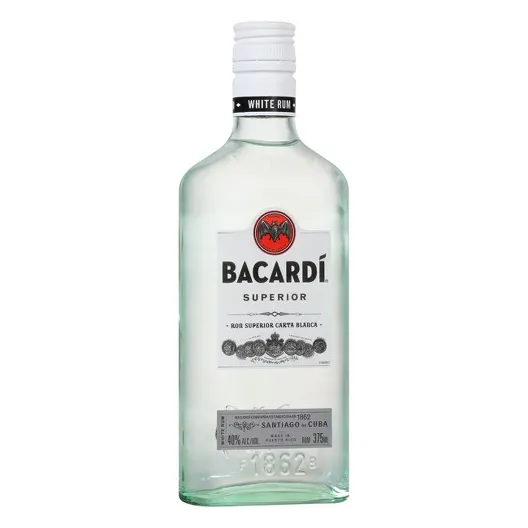 Bacardi Carta Blanca Superior White Rum 375ml