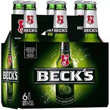 Beck's Blue Alcohol Free Beer Bottles 6-Pack