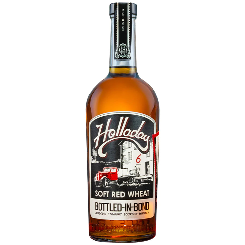 Ben Holladay Soft Red Wheat Bottled in Bond Straight Bourbon Whiskey