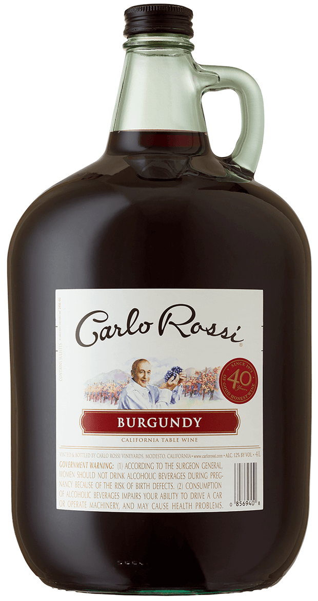 Carlo Rossi Burgundy 4L