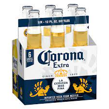 Corona Extra Beer 6-Pack 12-Oz Bottle