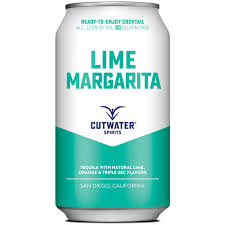 Cutwater Spirits Tequila Margarita Lime Cocktail 12-Oz Can 4-Pack