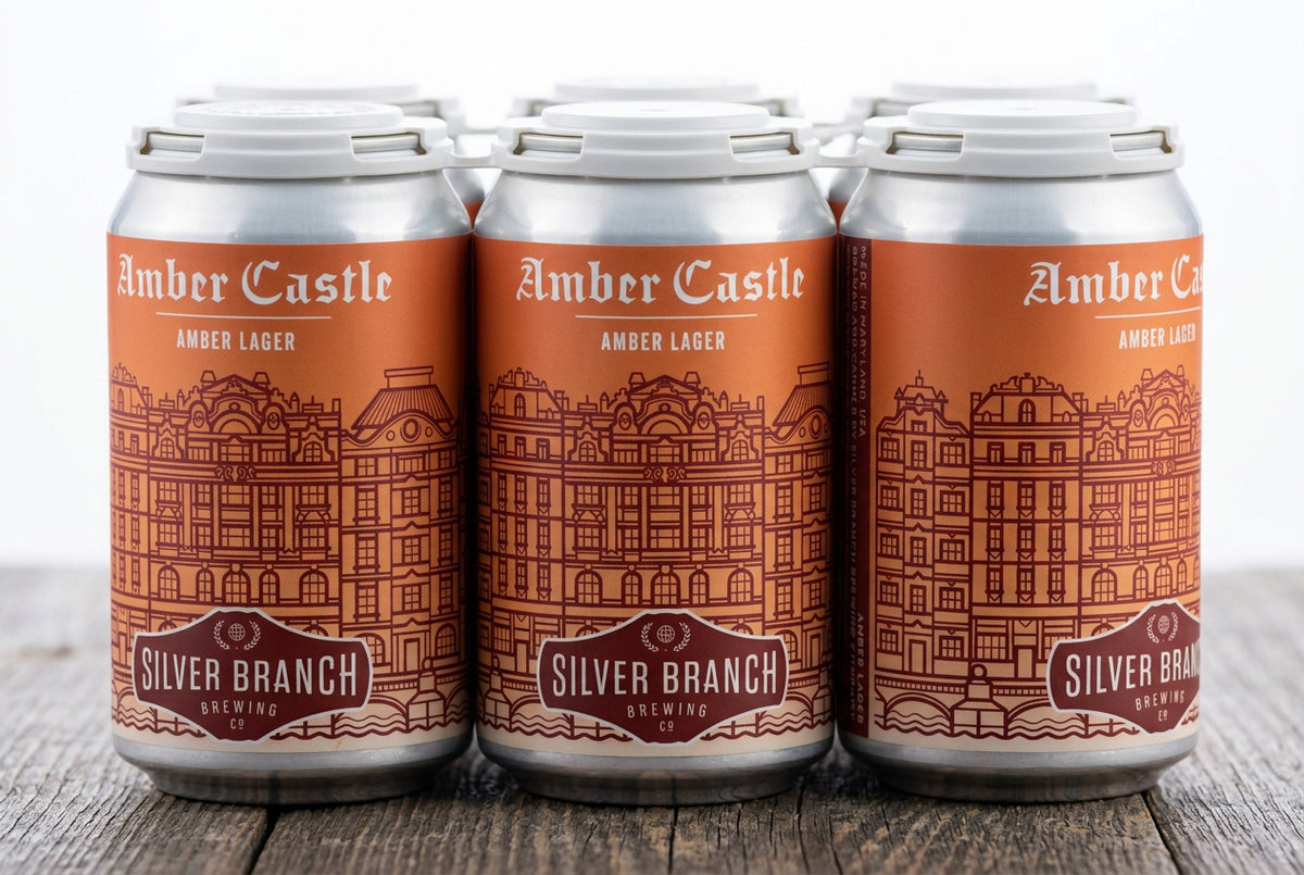 Silver Branch Brewing Co. Glass Branch Pilsner Beer Can