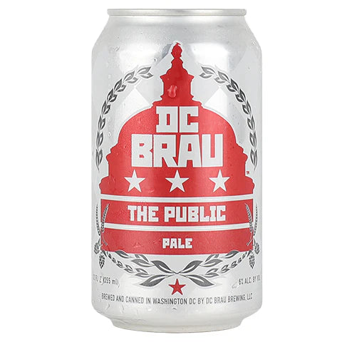 DC Brau Brewing Co. The Public Pale Ale Beer