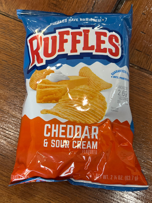 Ruffles cheddar & Sour cream