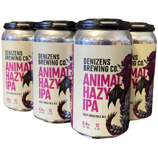 Denizens Brewing Co. Animal Hazy IPA Beer 6-Pack
