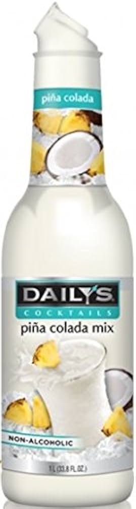 Daily's Pina Colada Pineapple Cocktail Mix 1Lt
