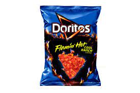 Doritos Flaming Hot Cool Ranch Flavored Chips