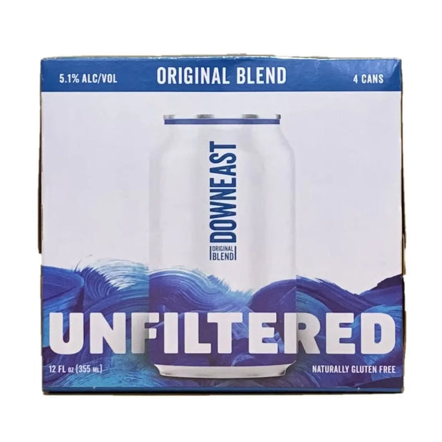 Downeast Original Blend Cider 12-Oz Can 4-Pack