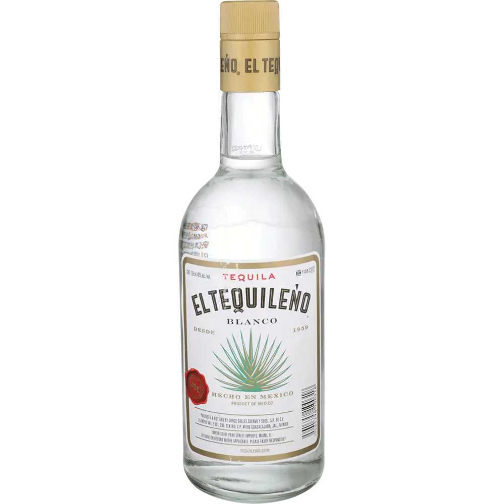 El Tequileno Blanco tequila 750ml