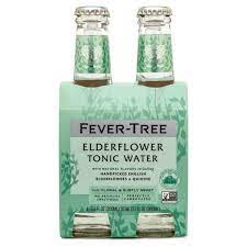 Fever Tree Handpicked Elderflower Tonic Water 4-Pack