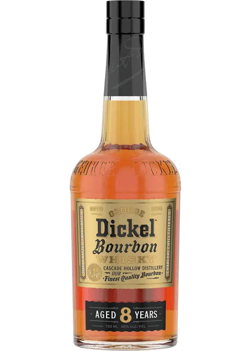 George Dickel Aged 8 Years Bourbon Whisky 750ml