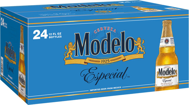 Grupo Modelo Modelo Especial Lager Beer 12-Oz Bottles 24-Pack