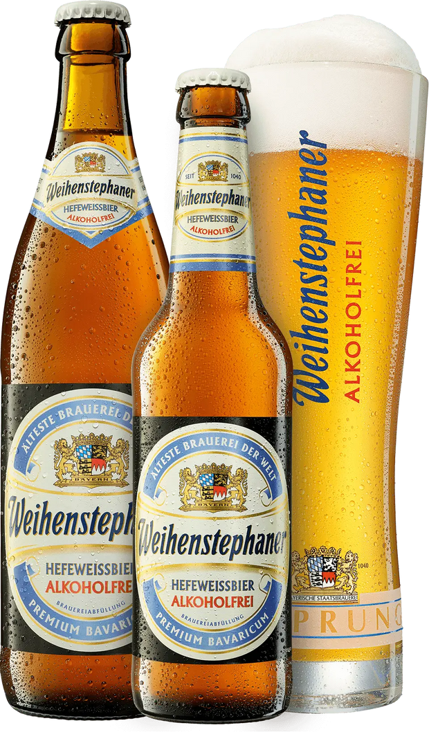 Weihenstephaner Non Alcoholic Hefeweizen (Wheat Beer)