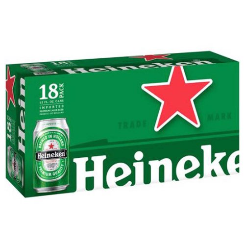 Heineken Lager Beer 18-pack