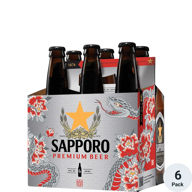 Sapporo Premium Beer 6-Pack