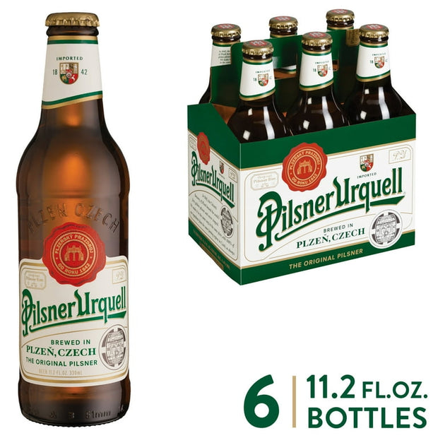 Urquel Pilsner 6 Pack bottles