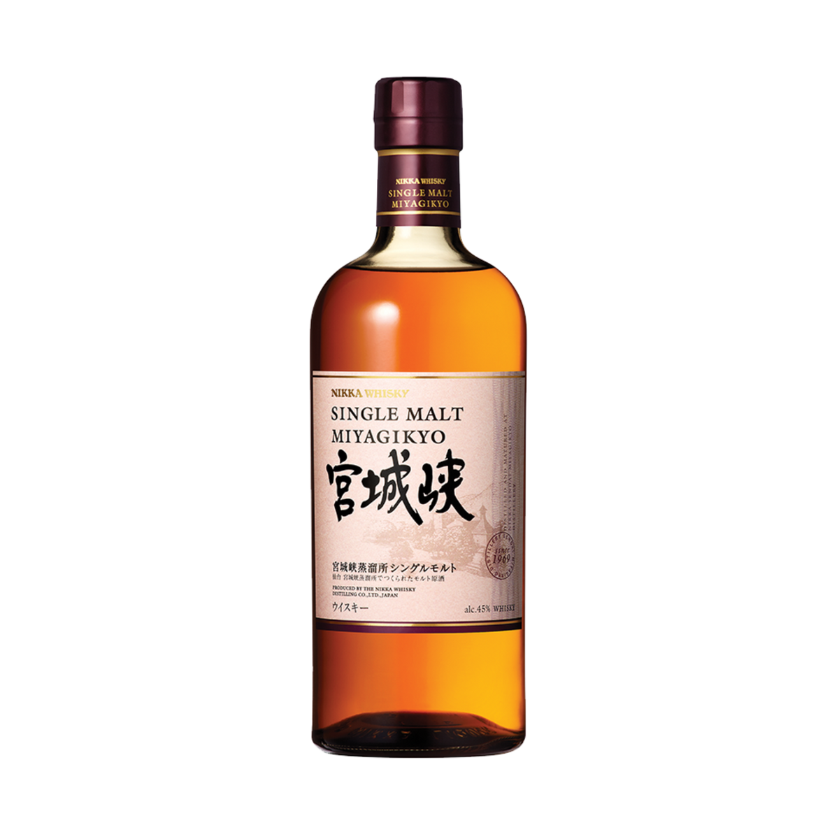 Nikka Miyagikyo Single Malt Japanese Whisky