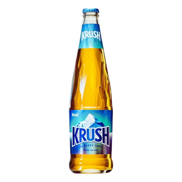 Korean Krush Beer Ice Blast Lager 4.5％ 500ml