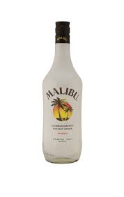 Malibu Barbados Rum with Coconut Flavor 750ml