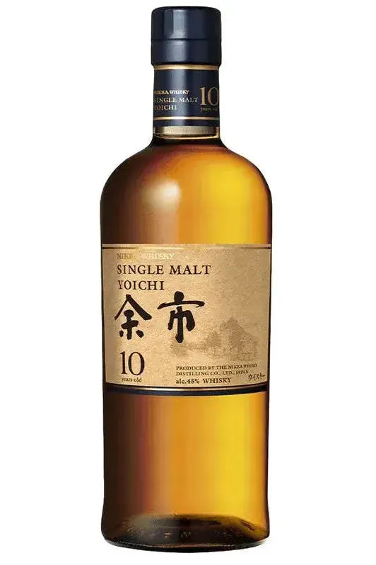 Disclaimer: Packaging & bottling may vary Nikka Yoichi 10 Year Old Single Malt Whisky