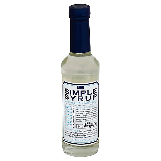 Strings Simple Syrup 12-Oz