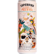 Superbird Paloma Pink Grapefruit Cocktail 355ml 4-Pack