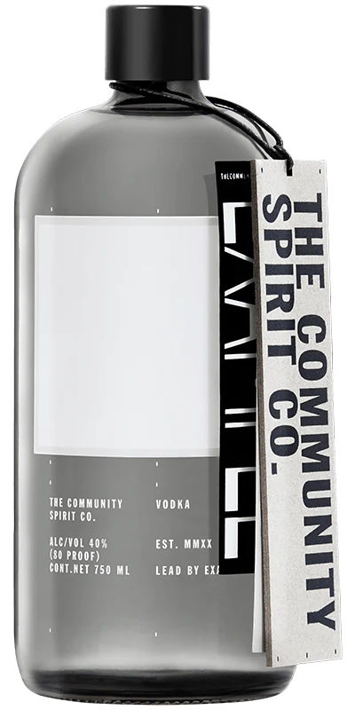 The Community Spirit Co. Vodka 750ml