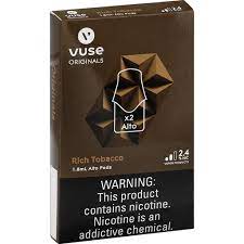 Vuse Alto Rich Tobacco Vuse Alto Pods, Rich Tobacco - 5% - 2 Each - Freshco Grocery & Deli Vuse Alto Rich Tobacco Vuse Alto Pods, Rich Tobacco - 5% - 2 Each - Freshco Grocery & Deli