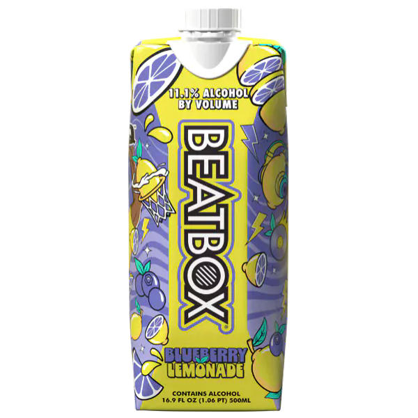 BeatBox Beverages Blueberry Lemonade 500ml