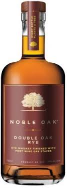 Noble Oak Double Oak Rye Whiskey 750ml