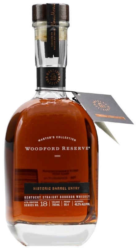 Woodford Rsv Bourbon Master Collection Historic Barrel Entree